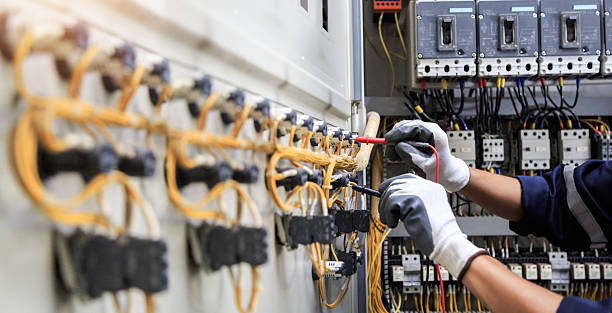 Professional Electrician technician working in Rexburg, ID